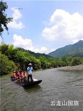 皖南竹筏漂002