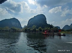 廣西桂林 四星船游大漓江、銀子巖、古東瀑布、船游象鼻山、遇龍河多人漂流、日月雙塔、十里畫廊、陽朔西街 雙飛5日【贈送三環(huán)路內家門口接送；獨家贈送《桂林山水間》、晚宴狂歡